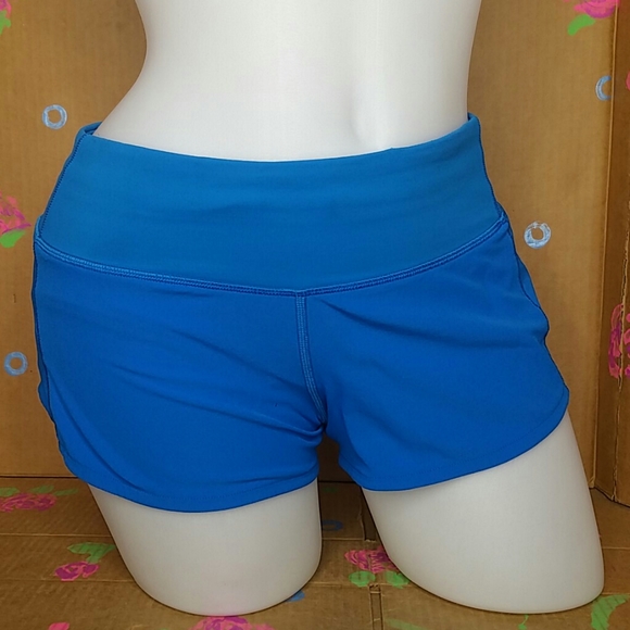 Royal Blue Lulu Shorts For Men